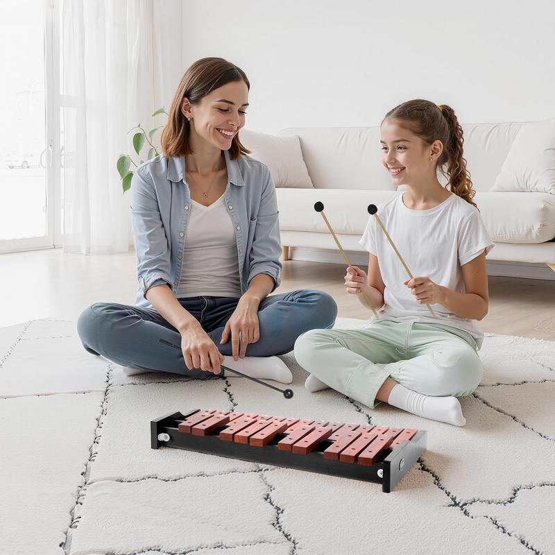 Song With Musical Instrument - Glockenspiel, 25 Töne, professionelles Xylophon-Schlaginstrument aus