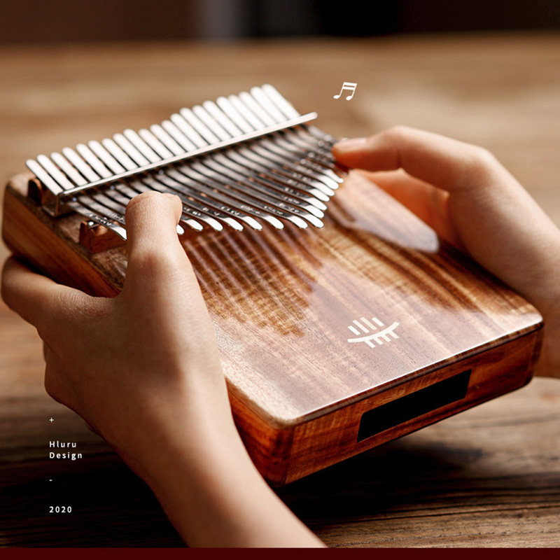 Musical Instrument Names - Hluru kalimba 17 tasten mit loch