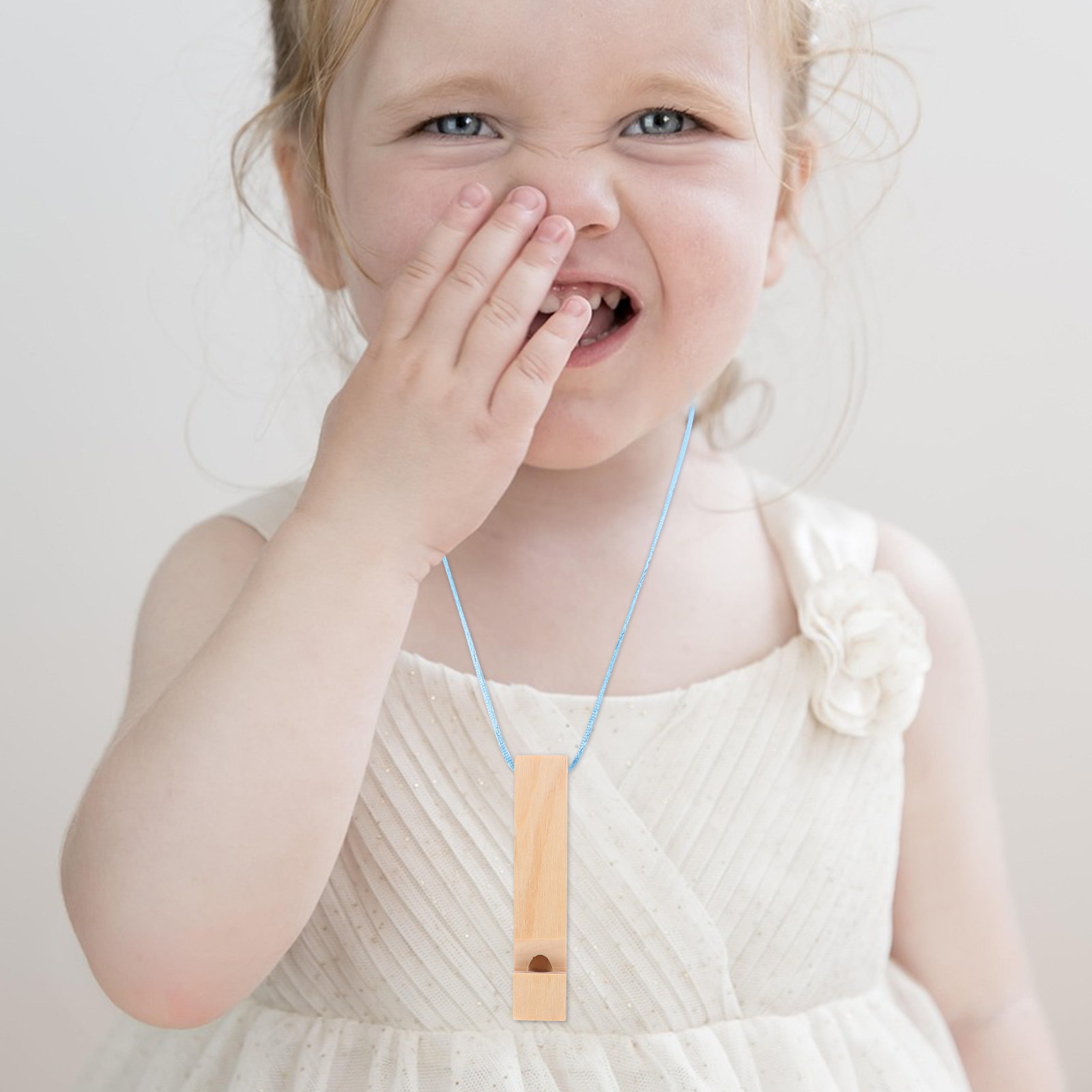 Musical Instrument That You Blow Into - 2 Stück Mini-Holzpfeife, DIY-Musikinstrument für Kinder,