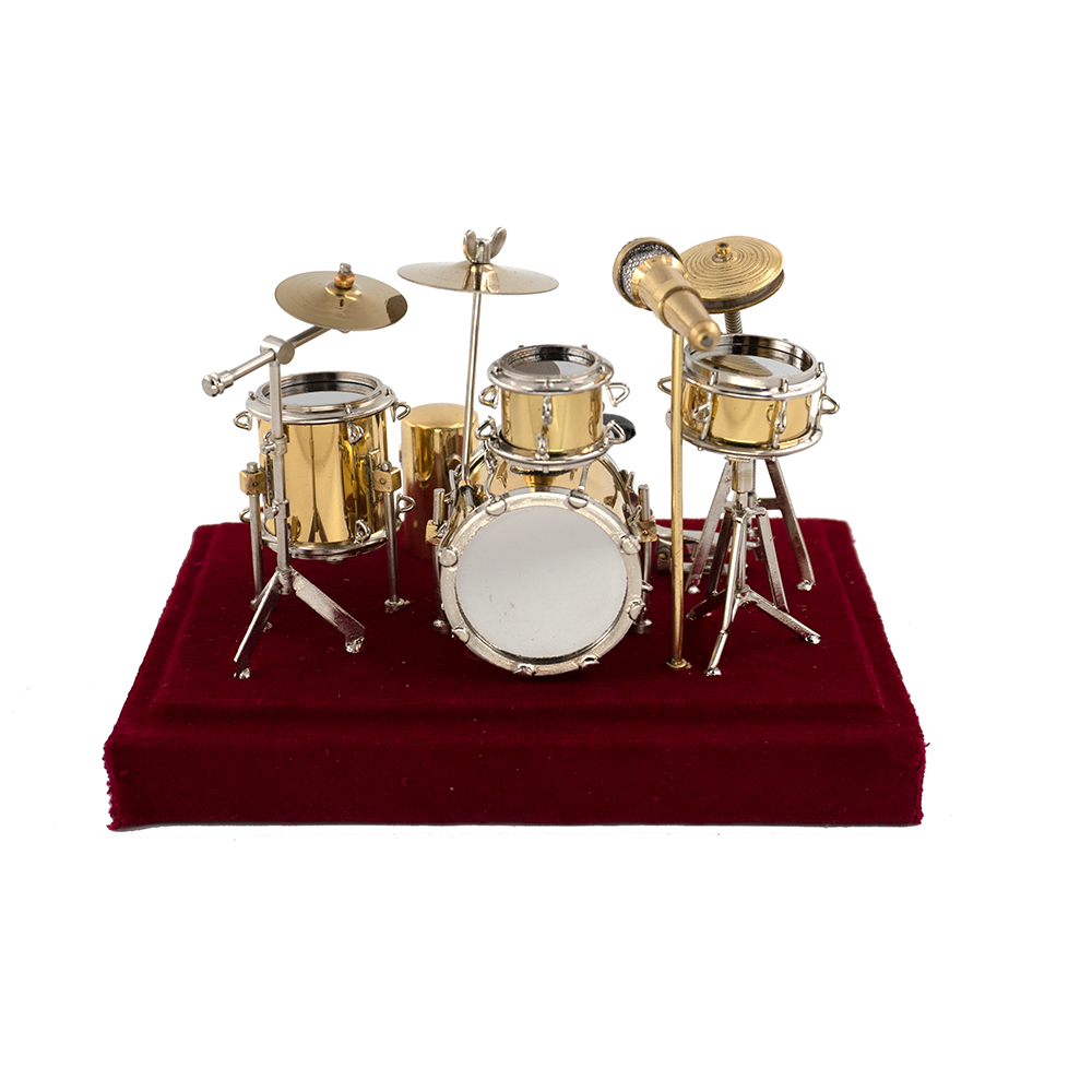 Musical Instrument Jazz - Miniatur Jazz Trommel Kit Modell Mini