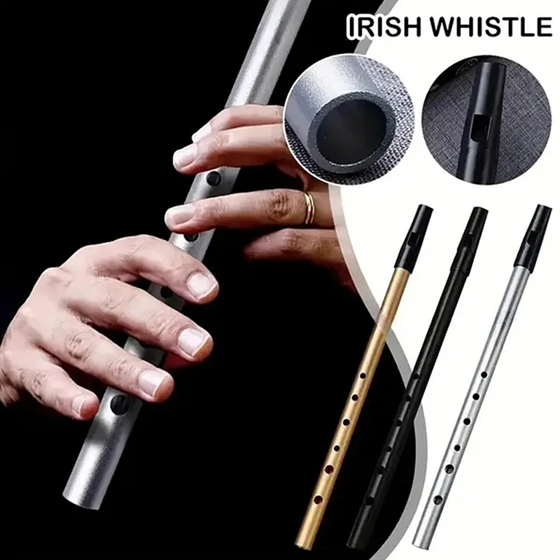 Penny Whistle D - 1 STÜCK C/D-Taste Zinn Penny Whistle