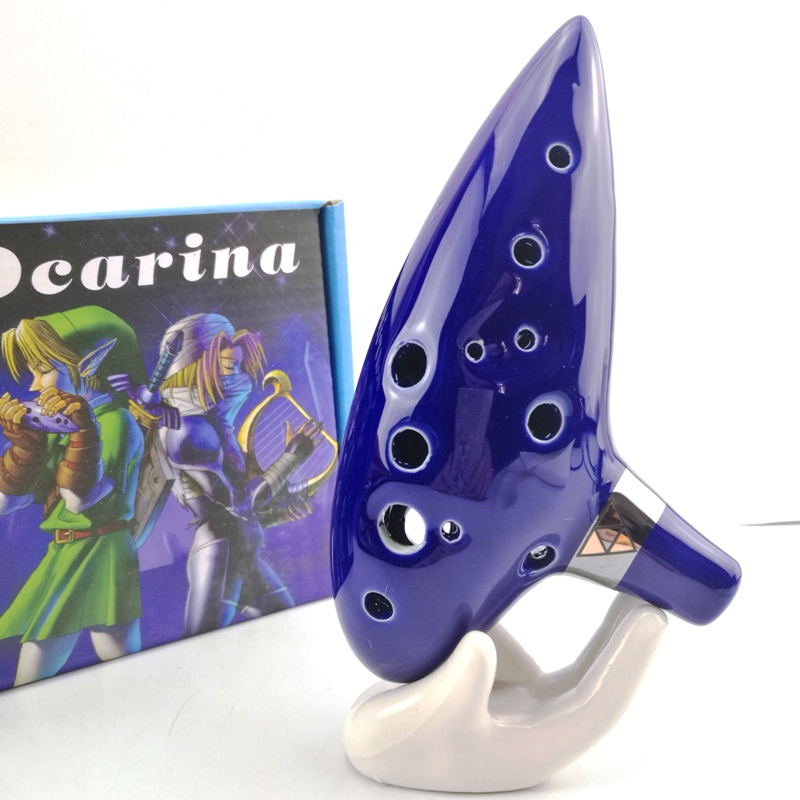 Musical Instrument Japan - Anime Zelda Ocarina Keramik 12-Loch Keramik