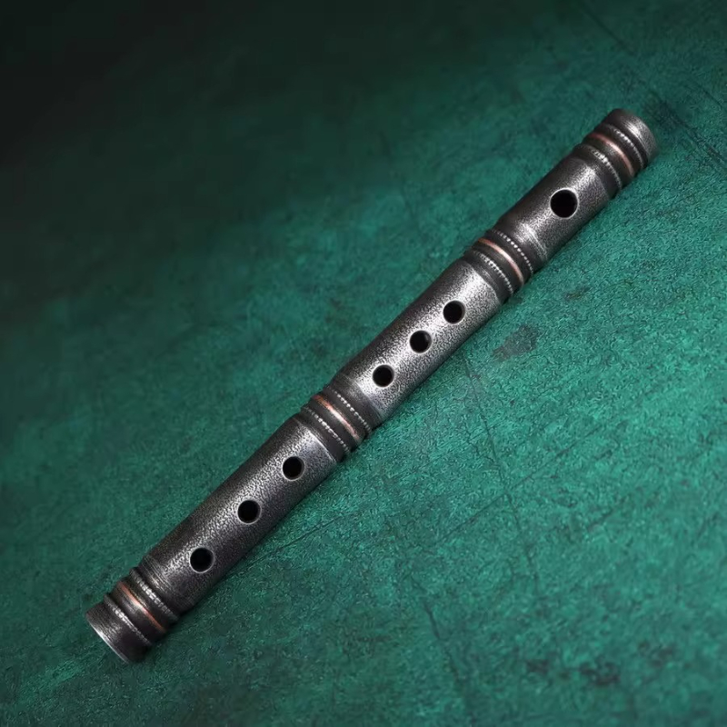 Musical Instrument That You Blow Into - Traditionelle Flöte aus Kupfer, handgefertigt, Querflöte,