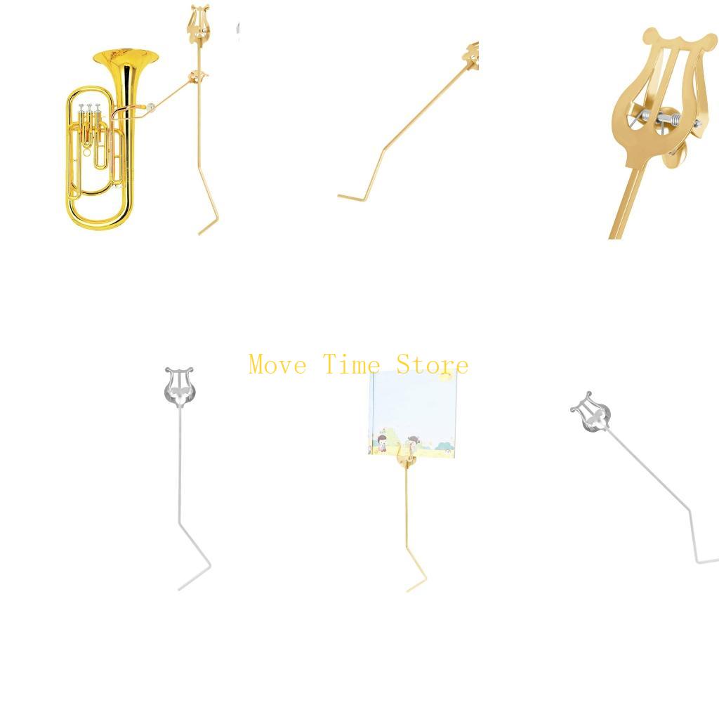 Musical Instrument Lyre - 92ME Tuba Marchings Partiturklammer, Tuba-Musikbücherregal, Blechblasinstrumente,