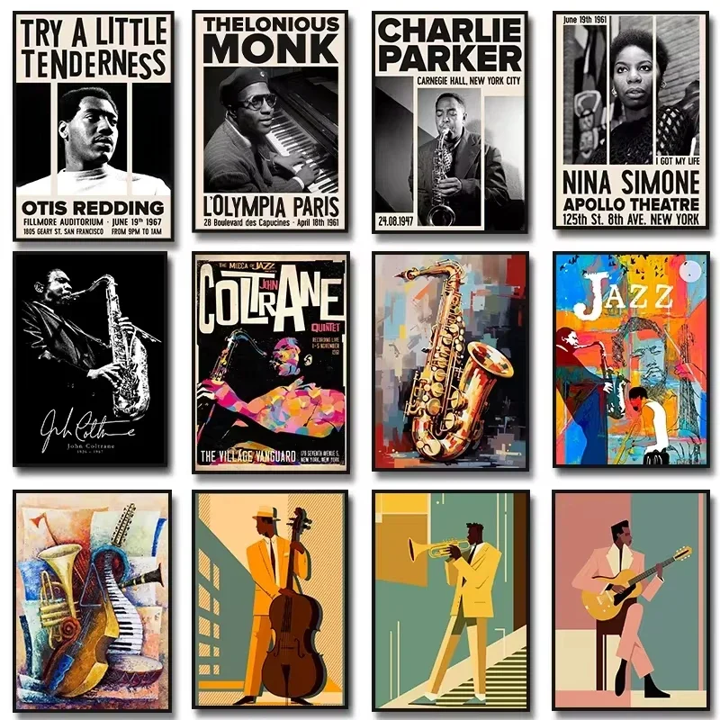 Musical Instrument Jazz - Jazz Musik Saxophon Gitarre Cello John