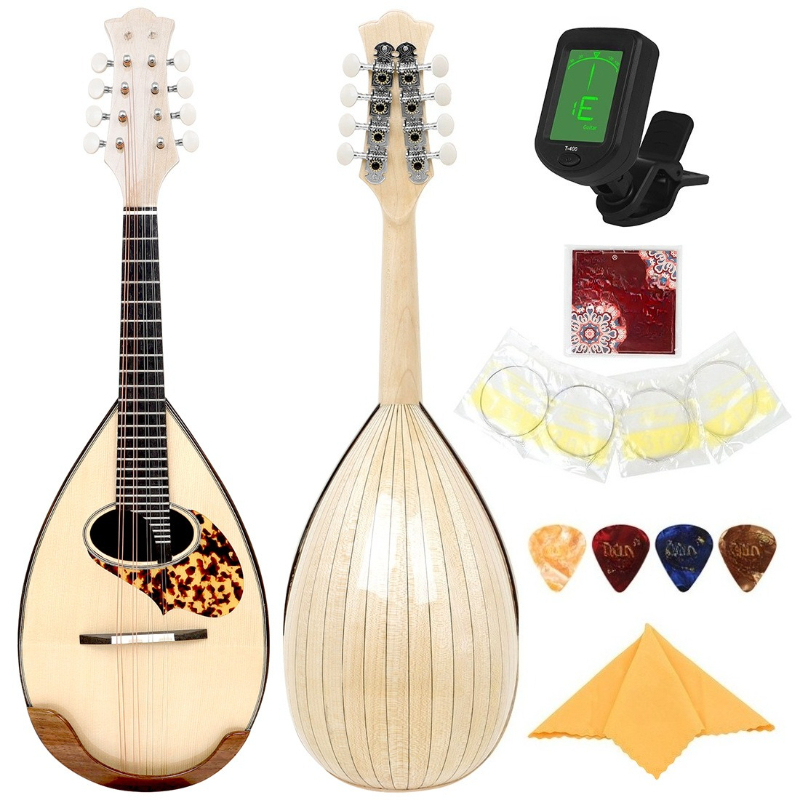 Musical Instrument Mandolin - Schaufelförmige Mandoline aus Ahorn mit Acht
