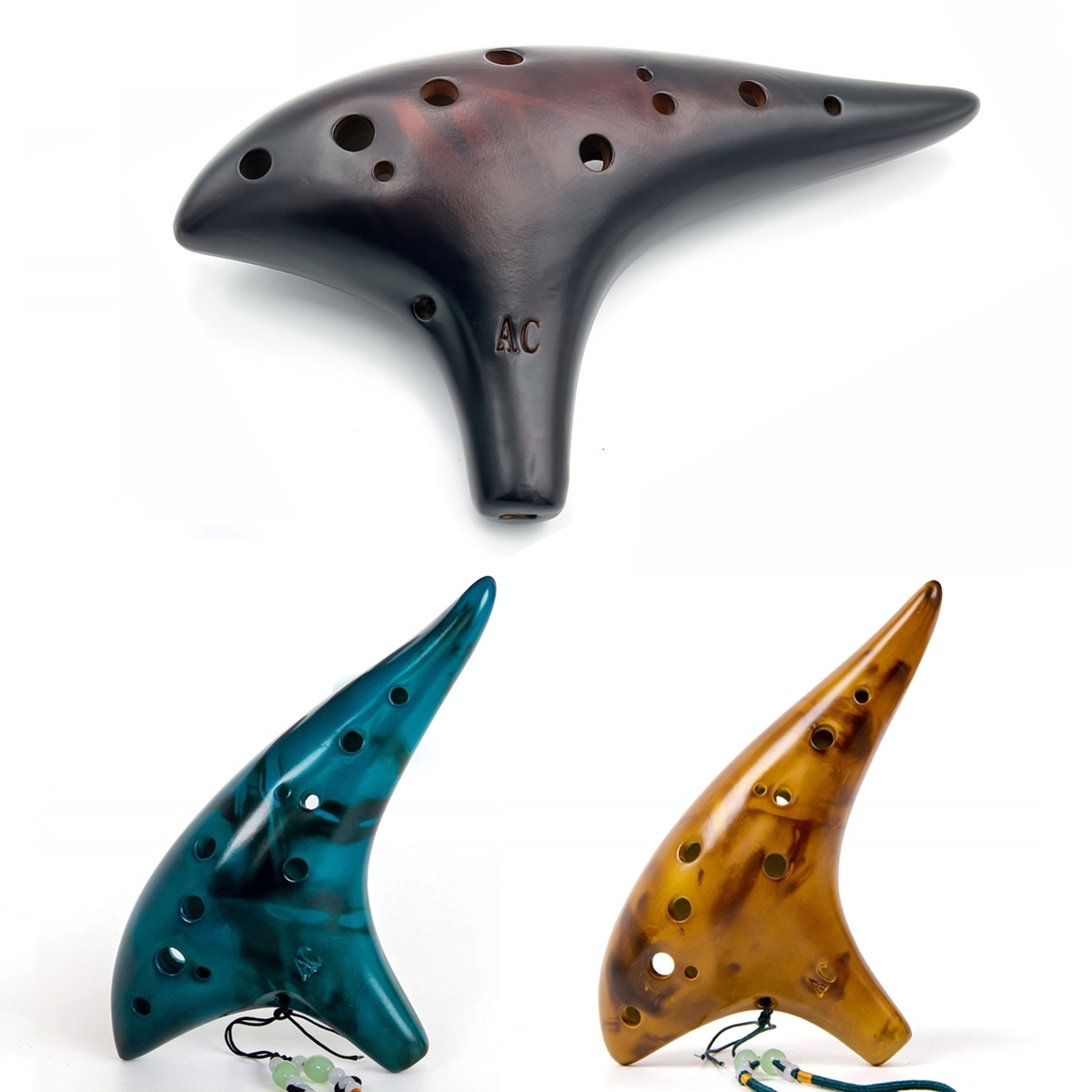 Ocarina12 Töne Alt C Keramik O – Song With Musical Instrument Bewertung und Preis