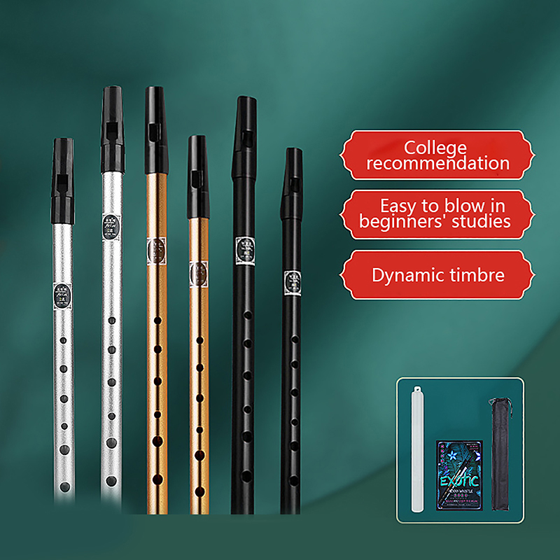 1pc 6 Loch Flöte c/d Schlüssel – Penny Whistle D Bewertung und Preis