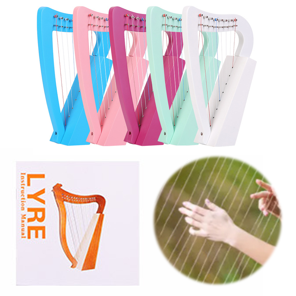 8-Saitige Lyra-Harfe aus Massi – Musical Instrument Lyre Bewertung und Preis