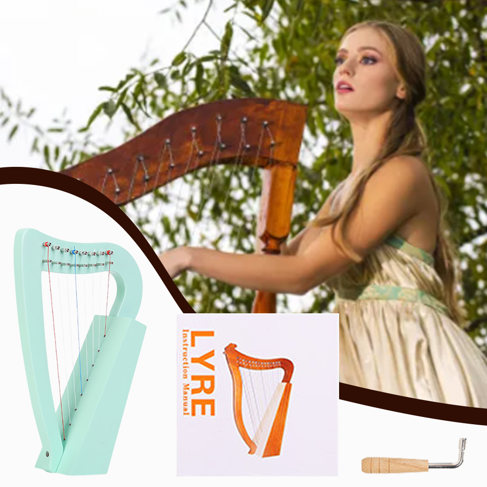 8-Saitige Lyra-Harfe aus Massi – Musical Instrument Lyre Bewertung und Preis