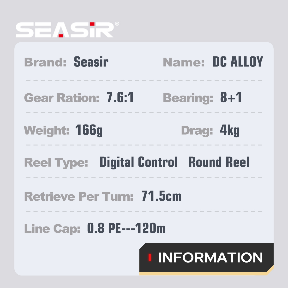 SEASIR DC Alloy Ganzmetall-Run – Ocean Drum Wave Bewertung und Preis