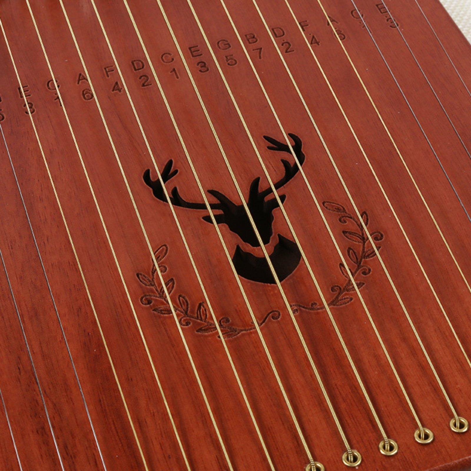 Tragbare 17-Saitige Lyra-Harfe – Musical Instrument Lyre Bewertung und Preis