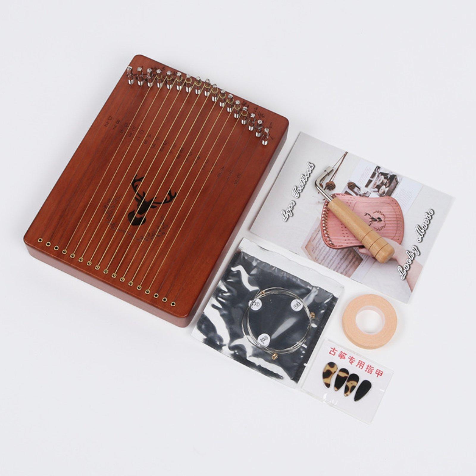 Tragbare 17-Saitige Lyra-Harfe – Musical Instrument Lyre Bewertung und Preis