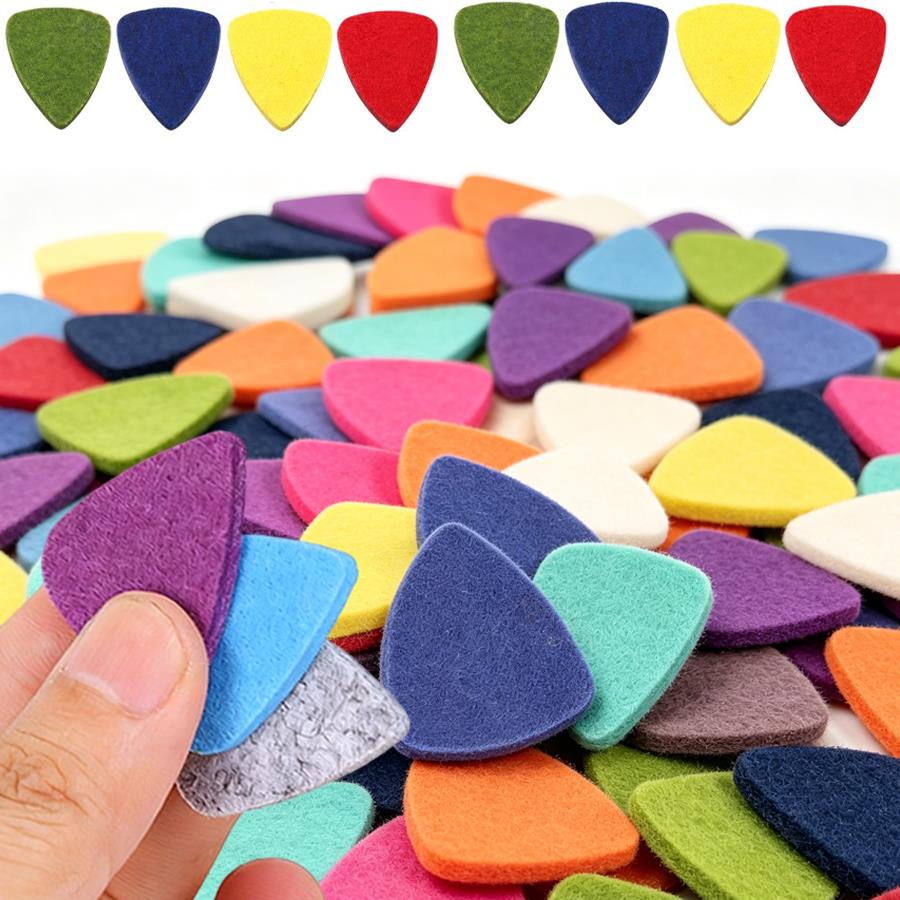 10/20 Stück Filz-Gitarrenplekt – Musical Instrument Mandolin Bewertung und Preis
