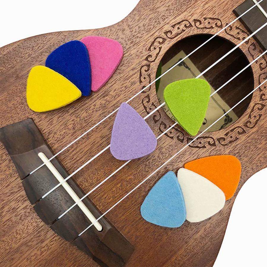 10/20 Stück Filz-Gitarrenplekt – Musical Instrument Mandolin Bewertung und Preis