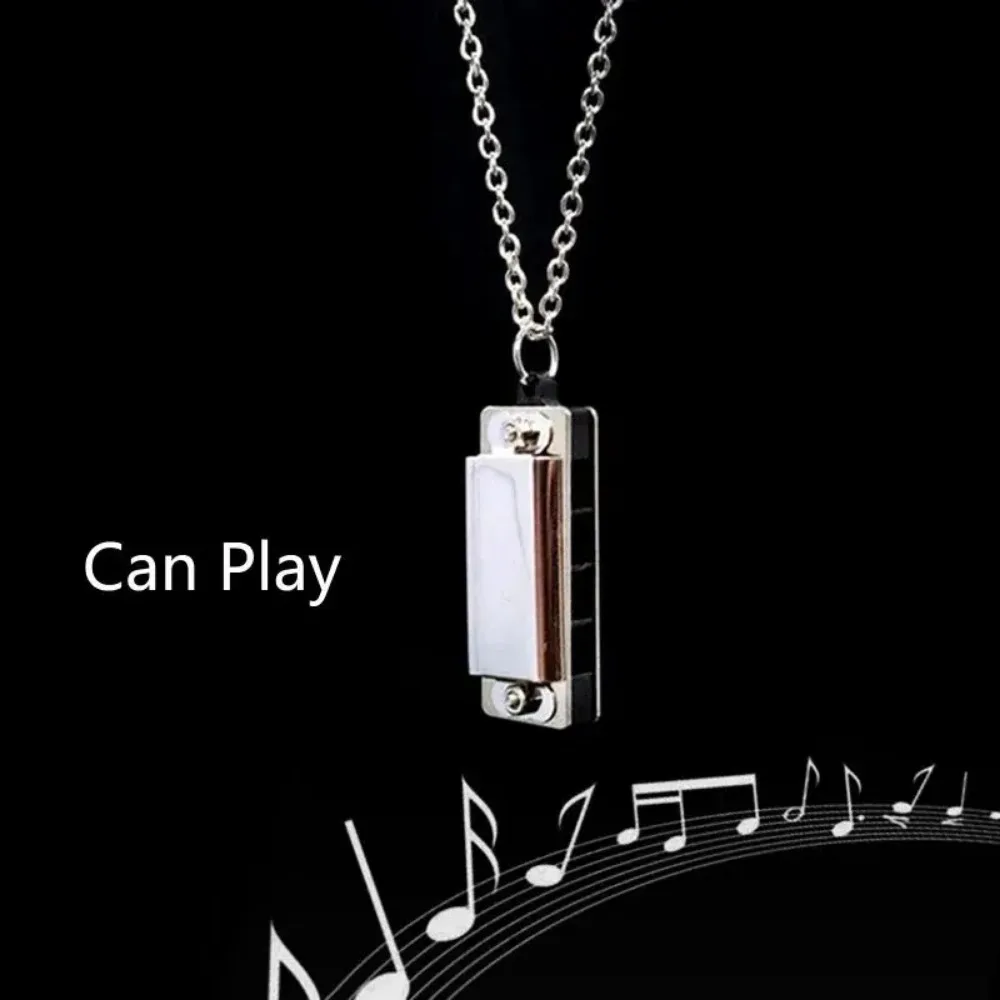 Mini-Mundharmonika-Halskette f – Musical Instrument That You Blow Into Bewertung und Preis