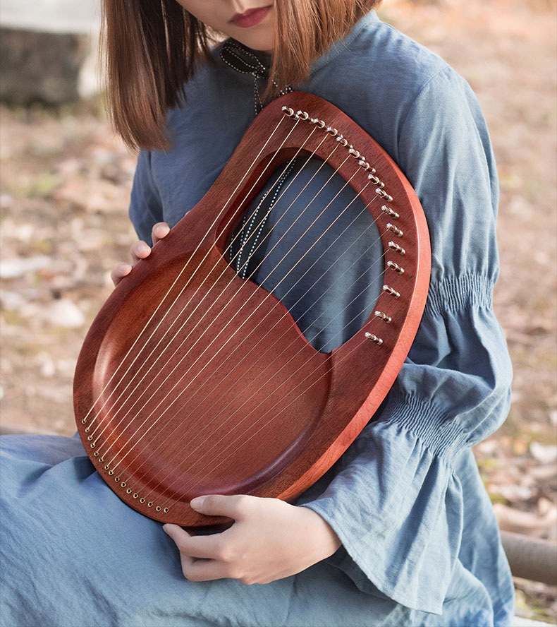 16-Saitige Lyra-Harfe aus Maha – Musical Instrument Lyre Bewertung und Preis