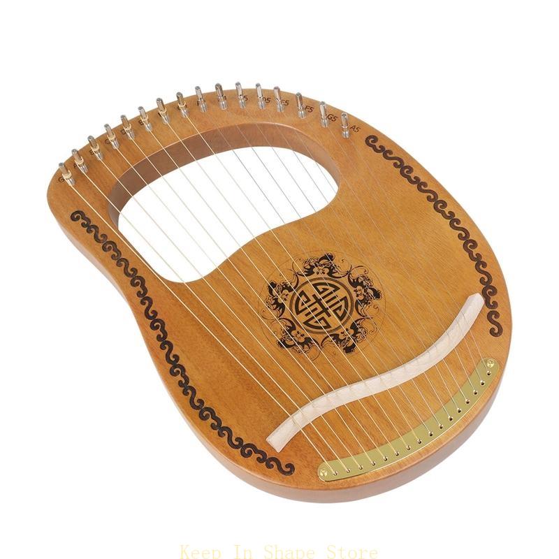 U1JC 16 String Mahagoni Lyre H – Musical Instrument Lyre Bewertung und Preis