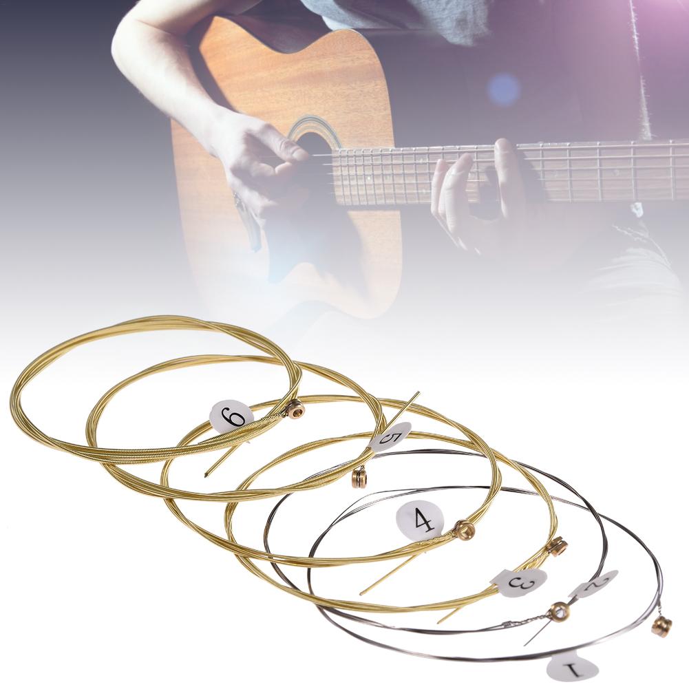 6 teile/satz Universal Akustis – Musical Instrument Strings Bewertung und Preis