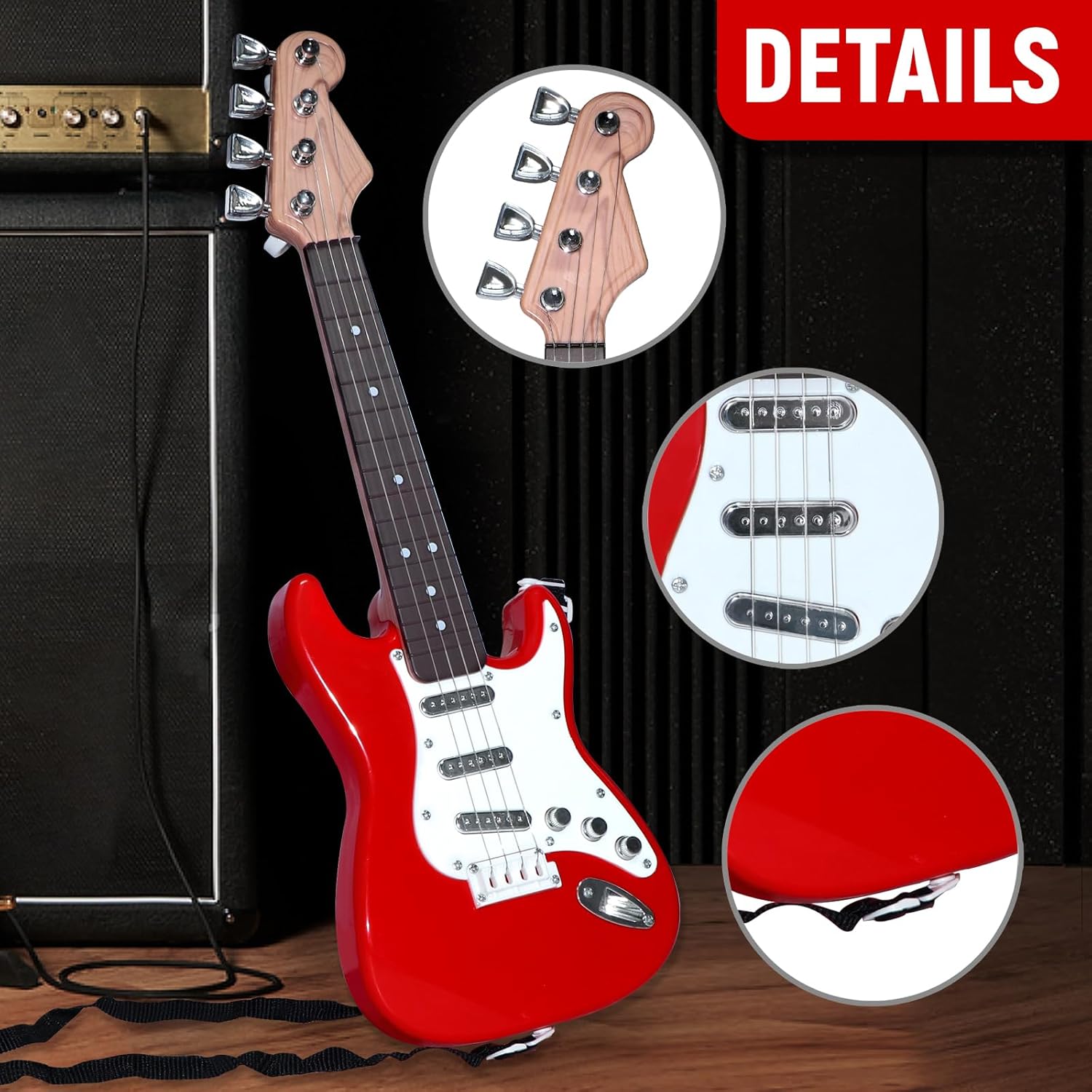 E-Gitarrenspielzeug für Kinder – Musical Instrument Strings Bewertung und Preis