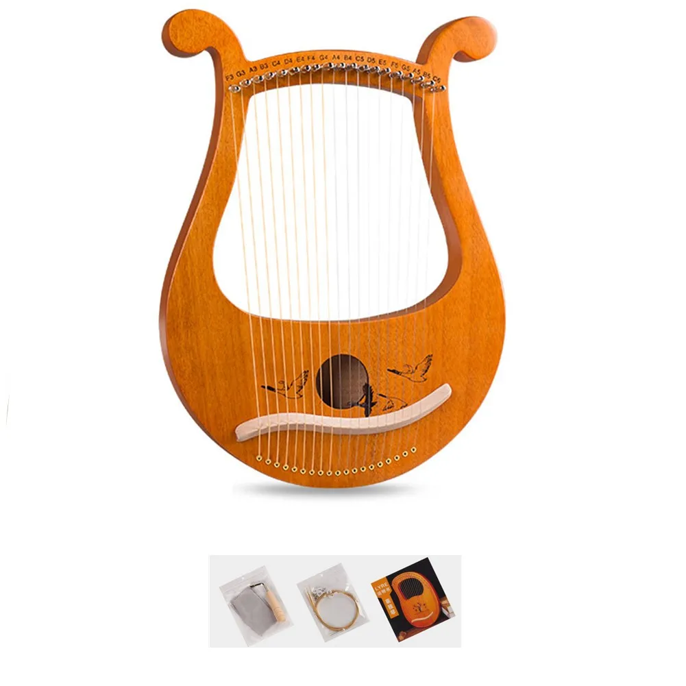 Hochwertiges 19-saitiges Lyra- – Musical Instrument Lyre Bewertung und Preis