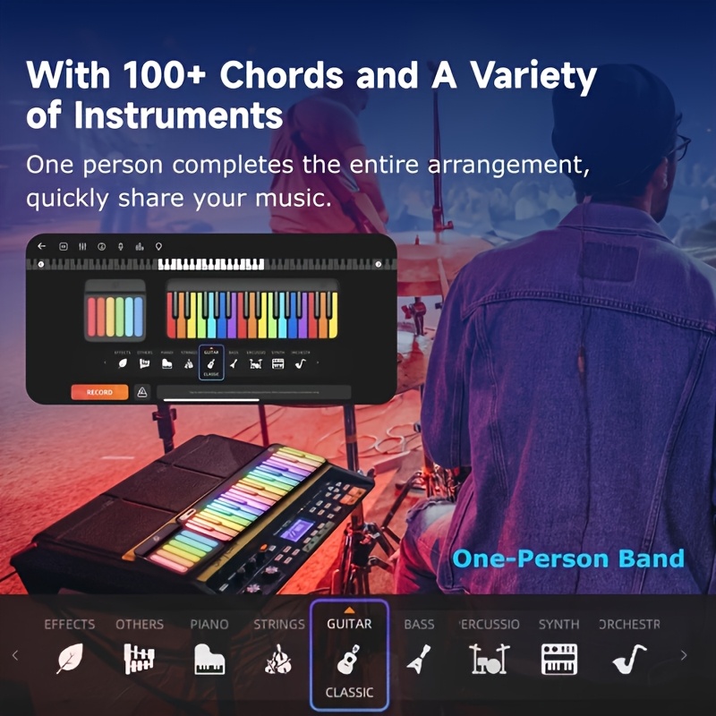 Stilvolles LED-beleuchtetes Po – Musical Instrument Names Bewertung und Preis
